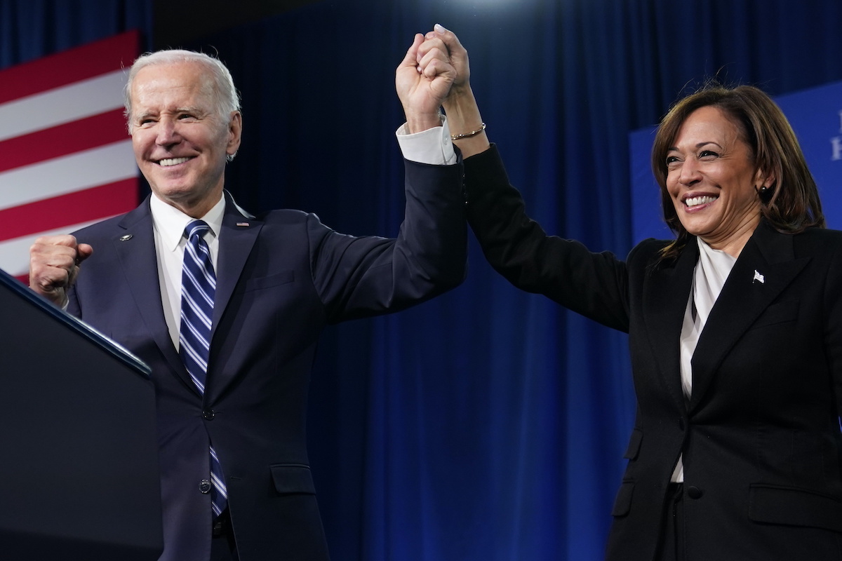 Biden szerint Kamala Harris a legnagyobb reménység