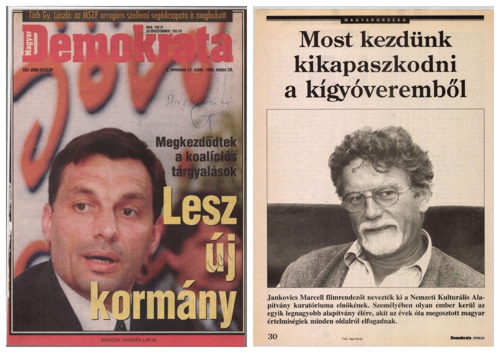 1998 – A Demokrata szemével