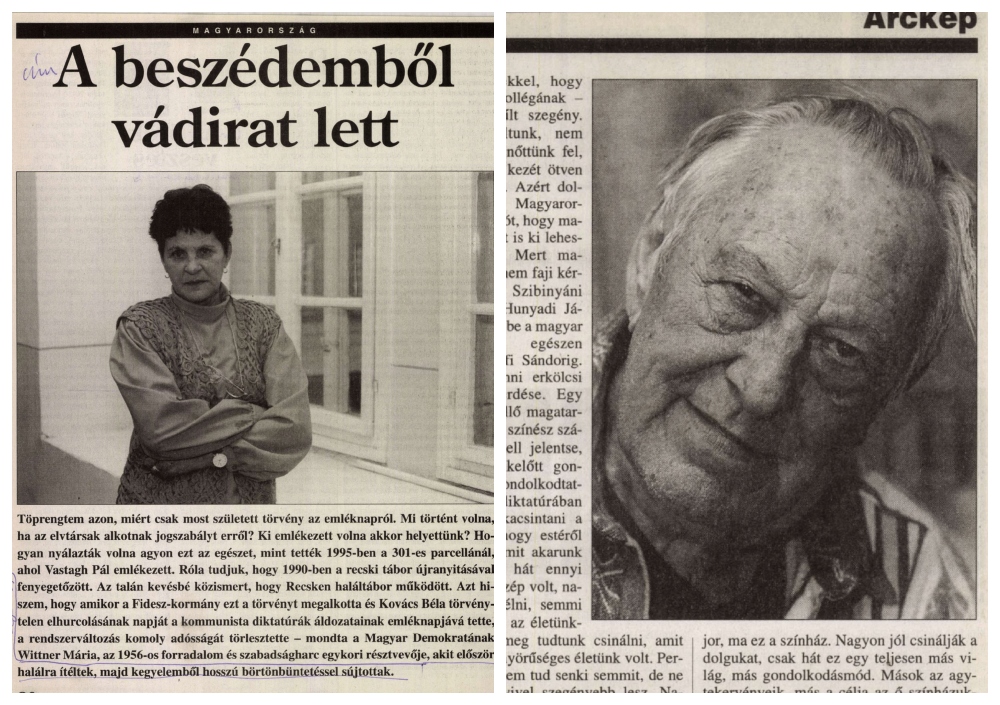 2001 – A Demokrata szemével