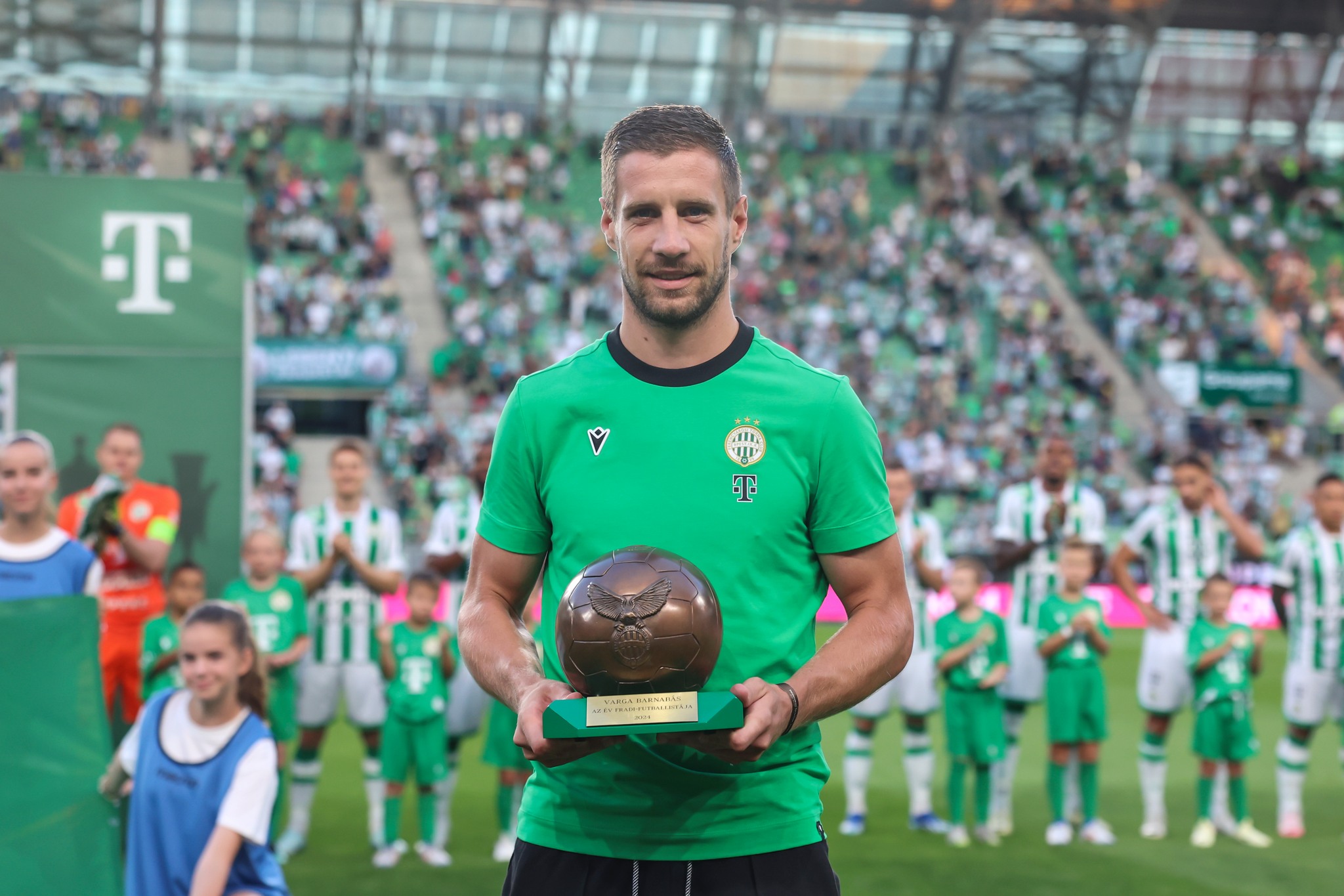 Varga Barnabás lett az év ferencvárosi focistája