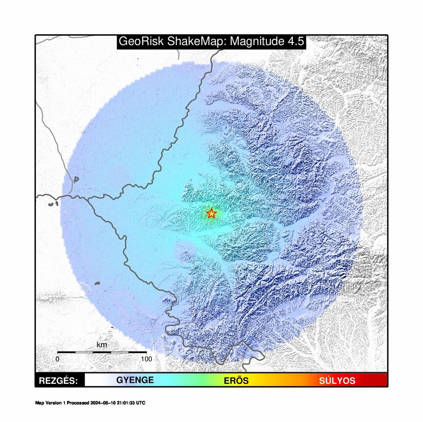 Magyarországon is érzékelhető volt a romániai földrengés