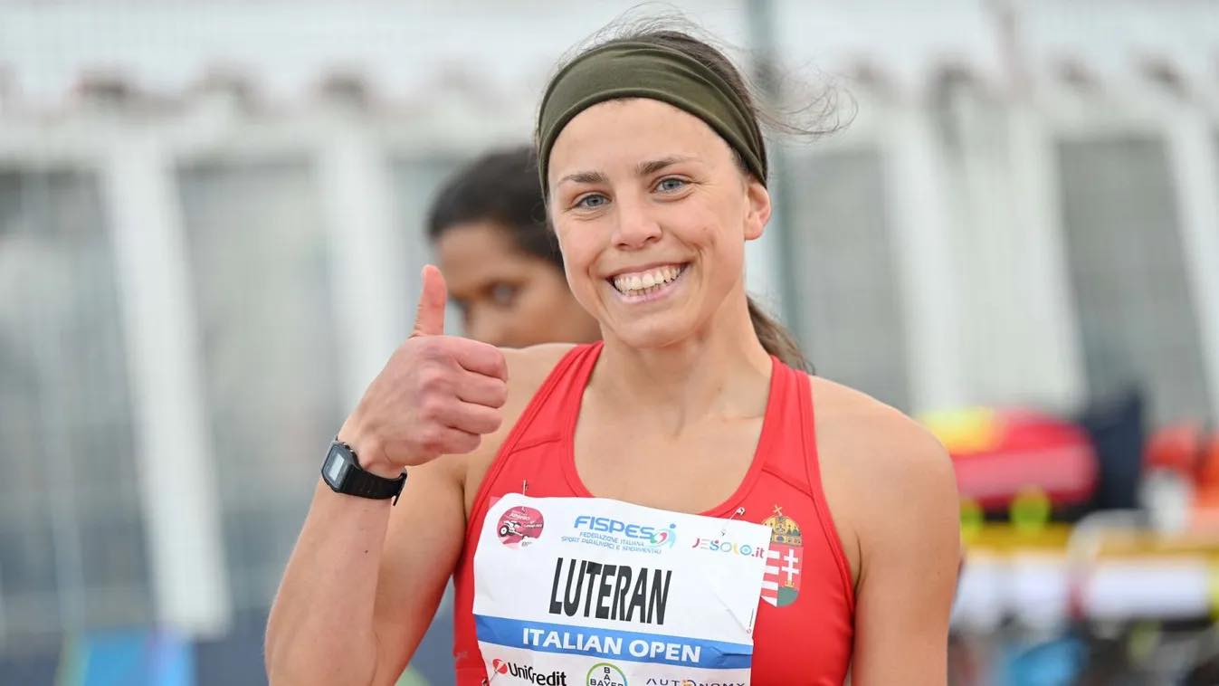 Luterán Petra döntős 400 méteres síkfutásban