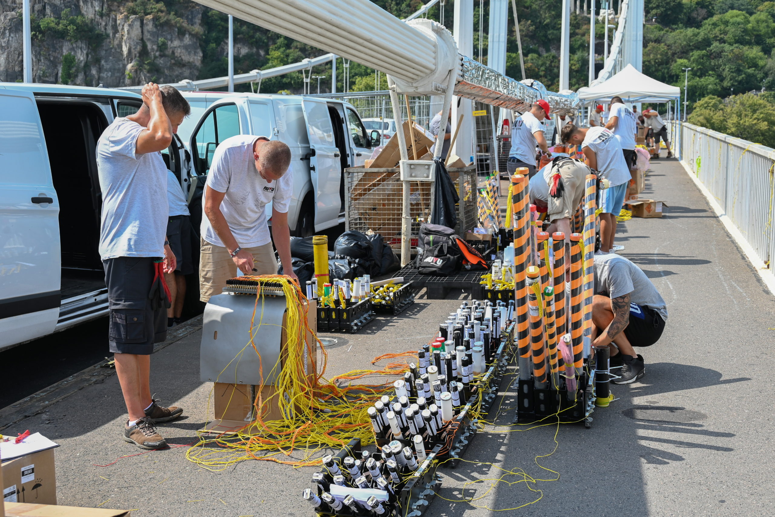 Óránként dönt az operatív törzs a budapesti tűzijáték megrendezéséről