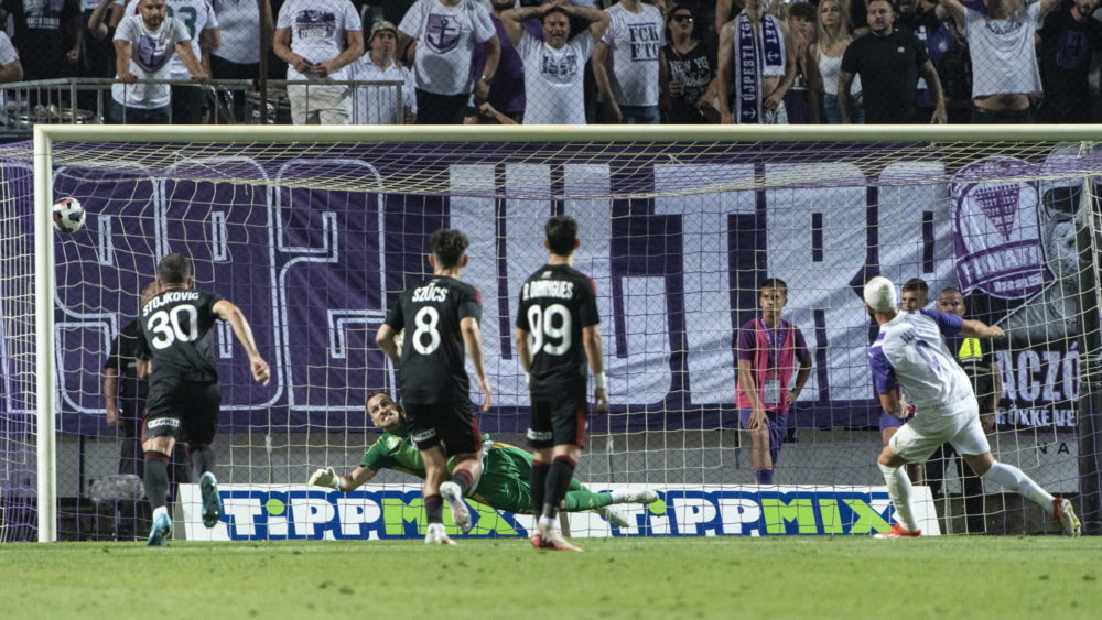 Magabiztos újpesti siker a forduló nyitómérkőzésén