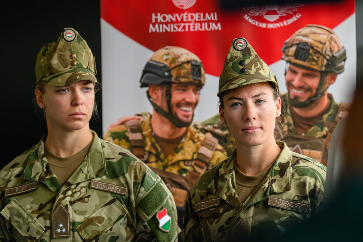 A Magyar Honvédség is kitelepült a Strand Fesztiválra