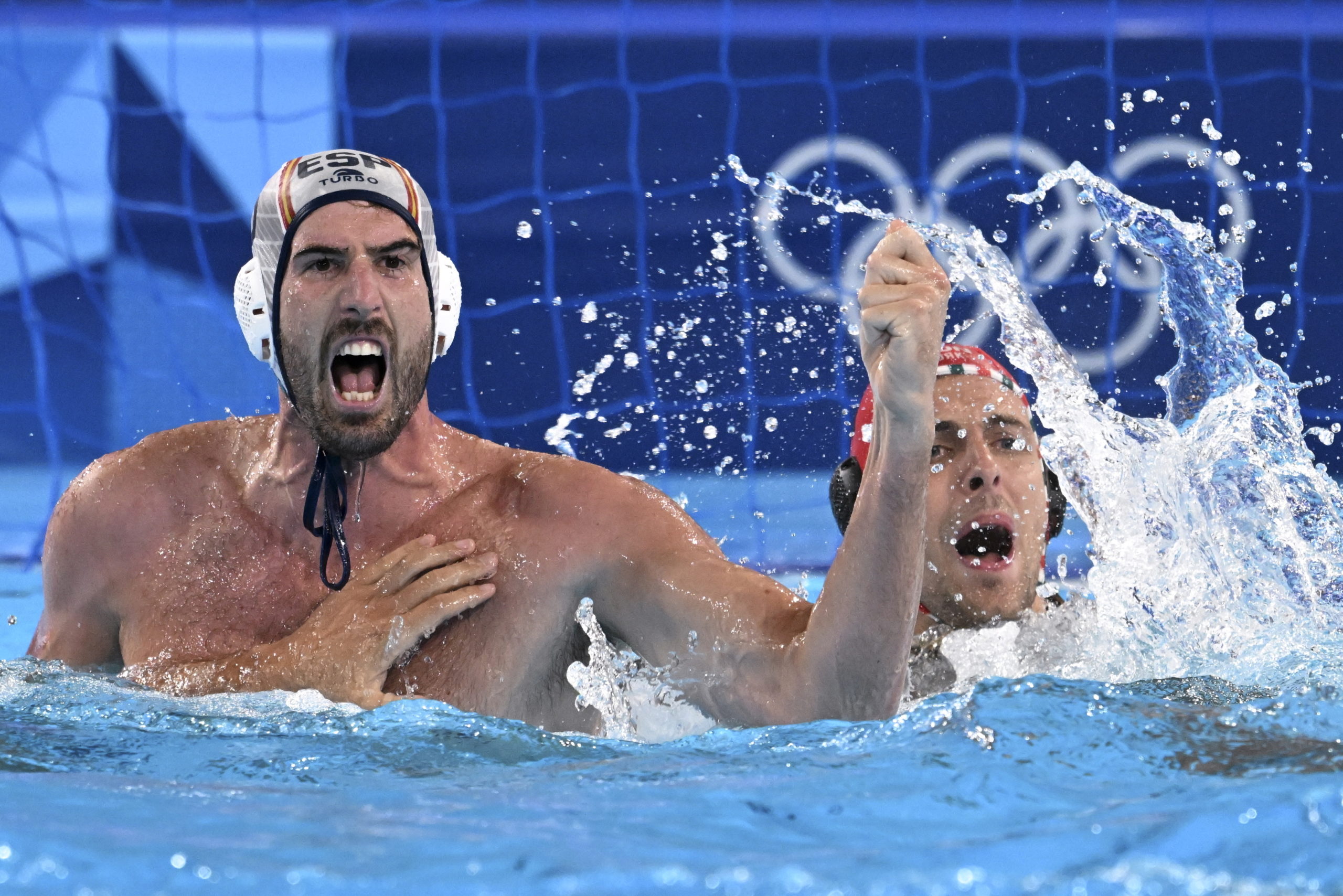 Kiütéses spanyol siker férfi vízilabdában