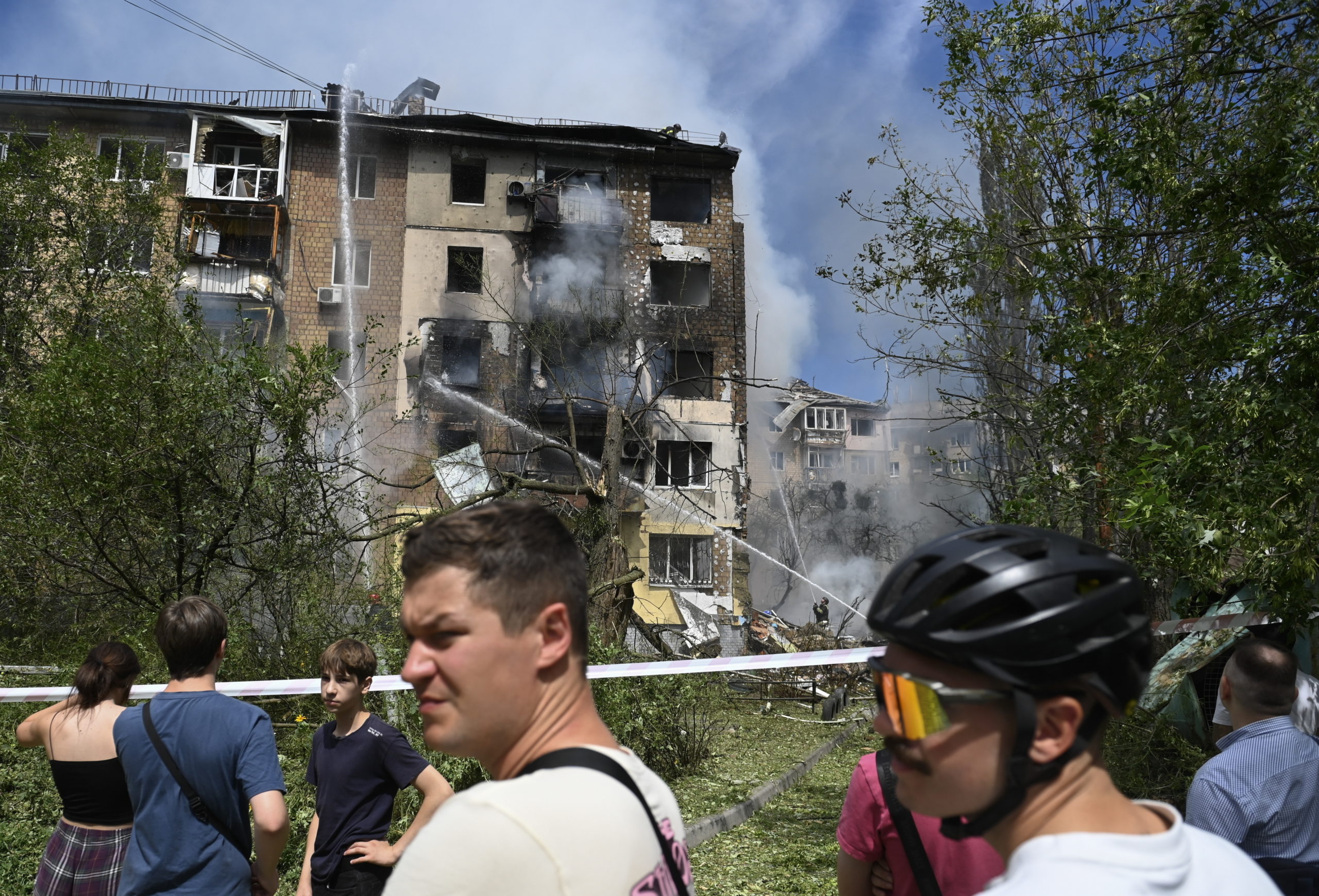 Oroszország ismét ballisztikus rakétákkal lőtte Kijevet