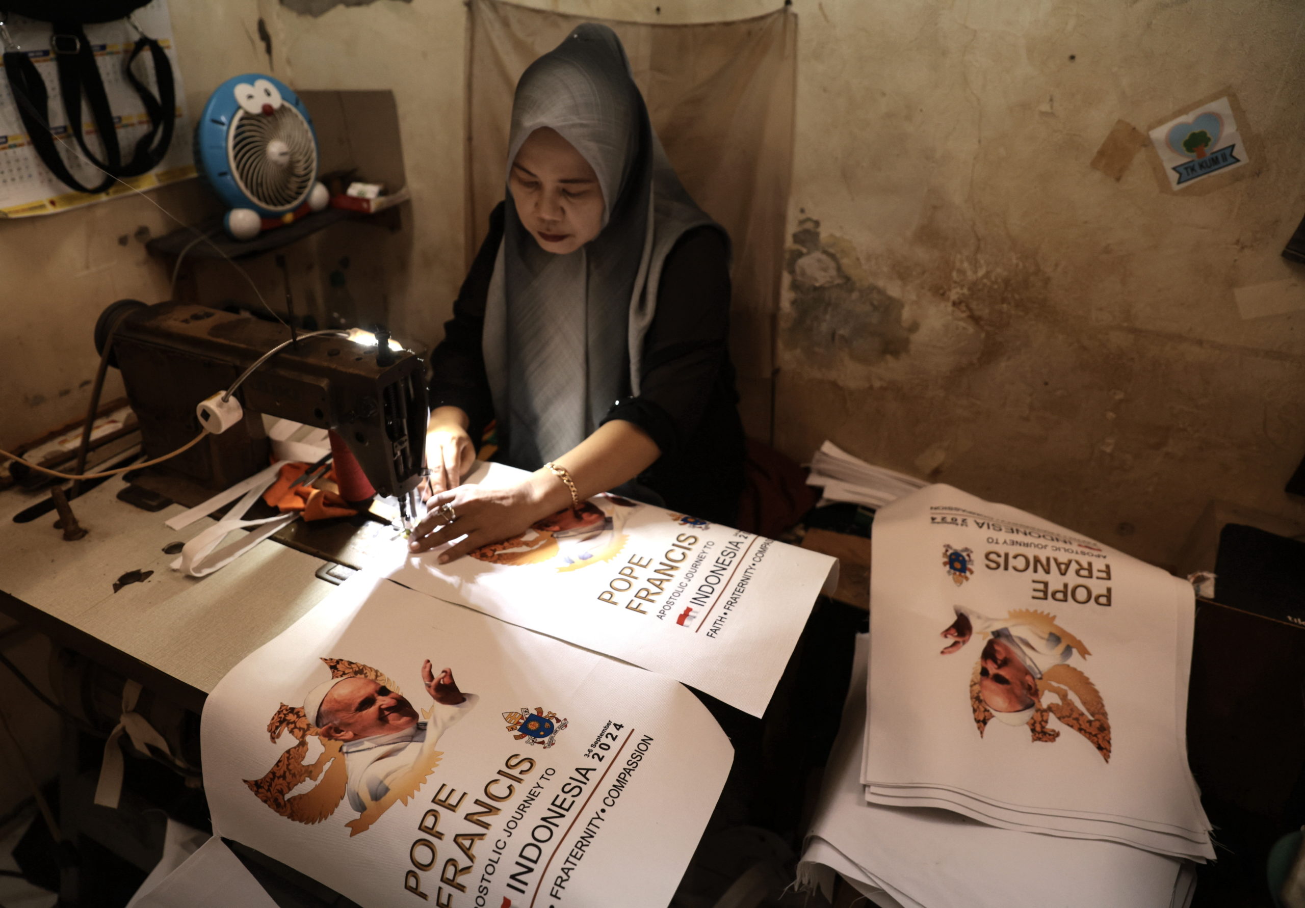 Ferenc pápa Indonéziában