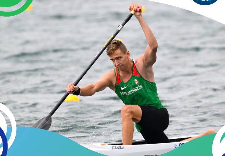 Adolf Balázs világbajnoki bronzérmes C-1 5000 méteren