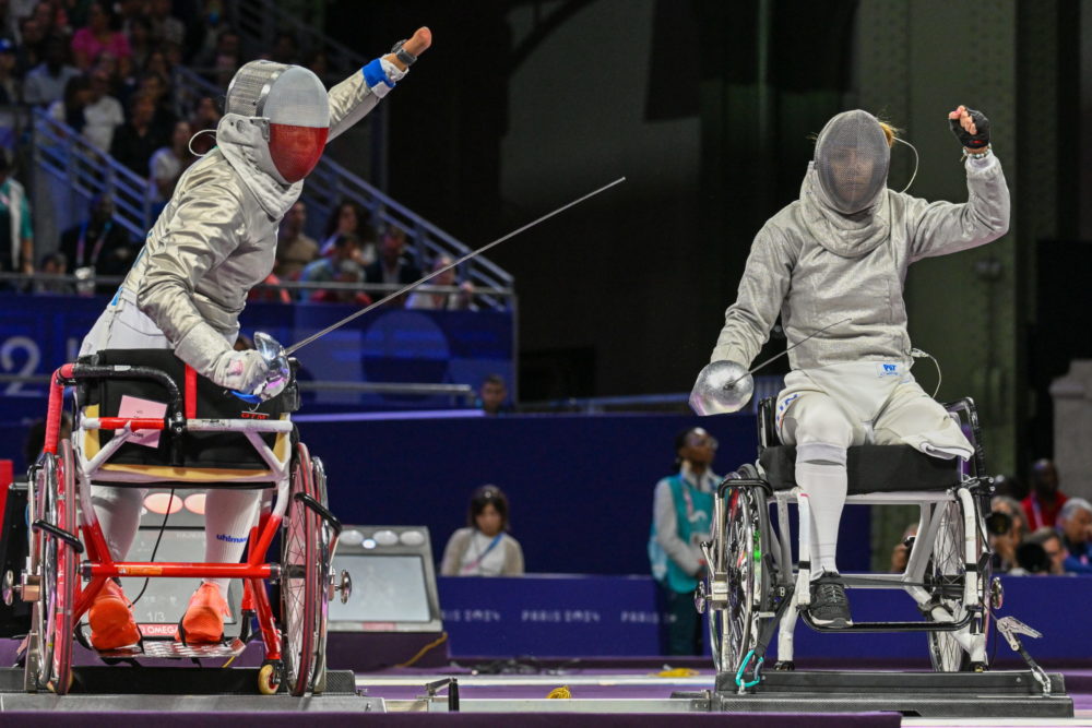 Kiestek a vigaszágon a magyar kerekesszékes vívók