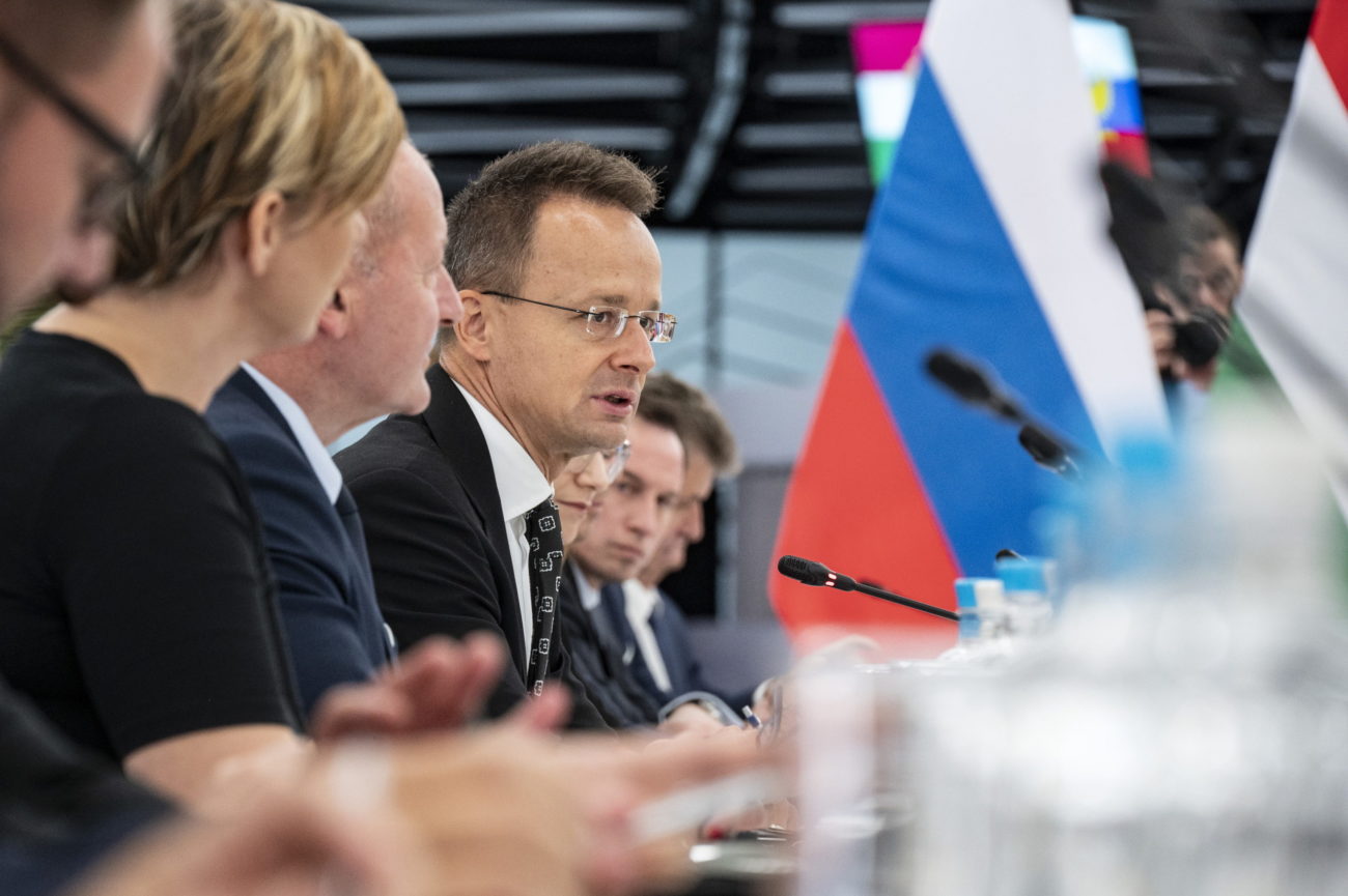Szijjártó Péter: Egész Európa bizniszel az oroszokkal, csak ezt elég sokan letagadják