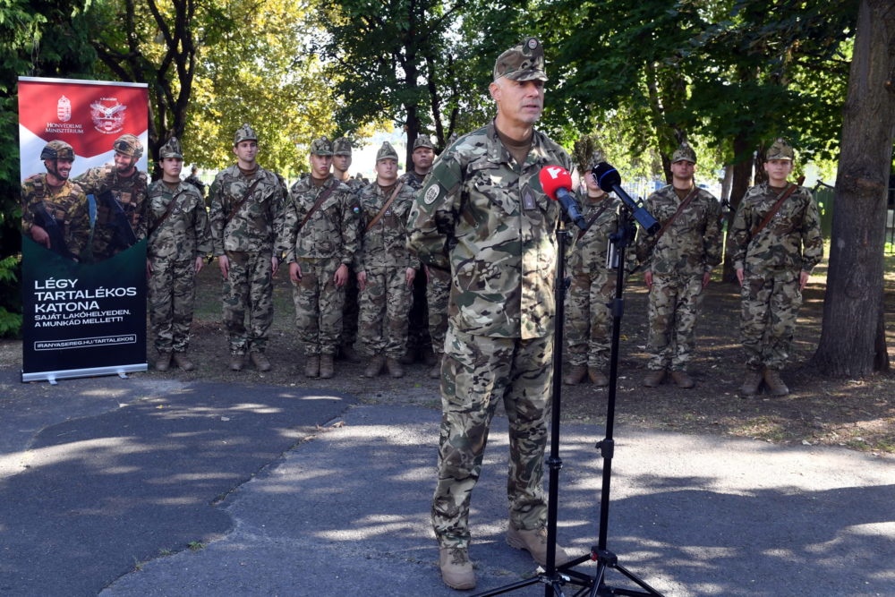 Egyre többen jelentkeznek területvédelmi tartalékosnak