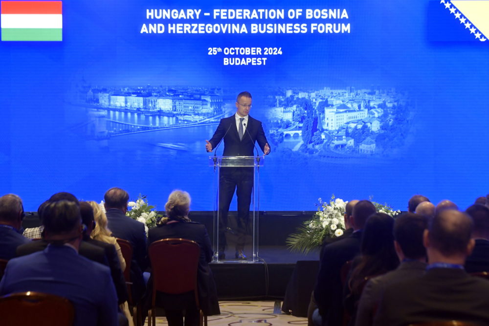 Szijjártó Péter: Magyarország exportorientált gazdaság