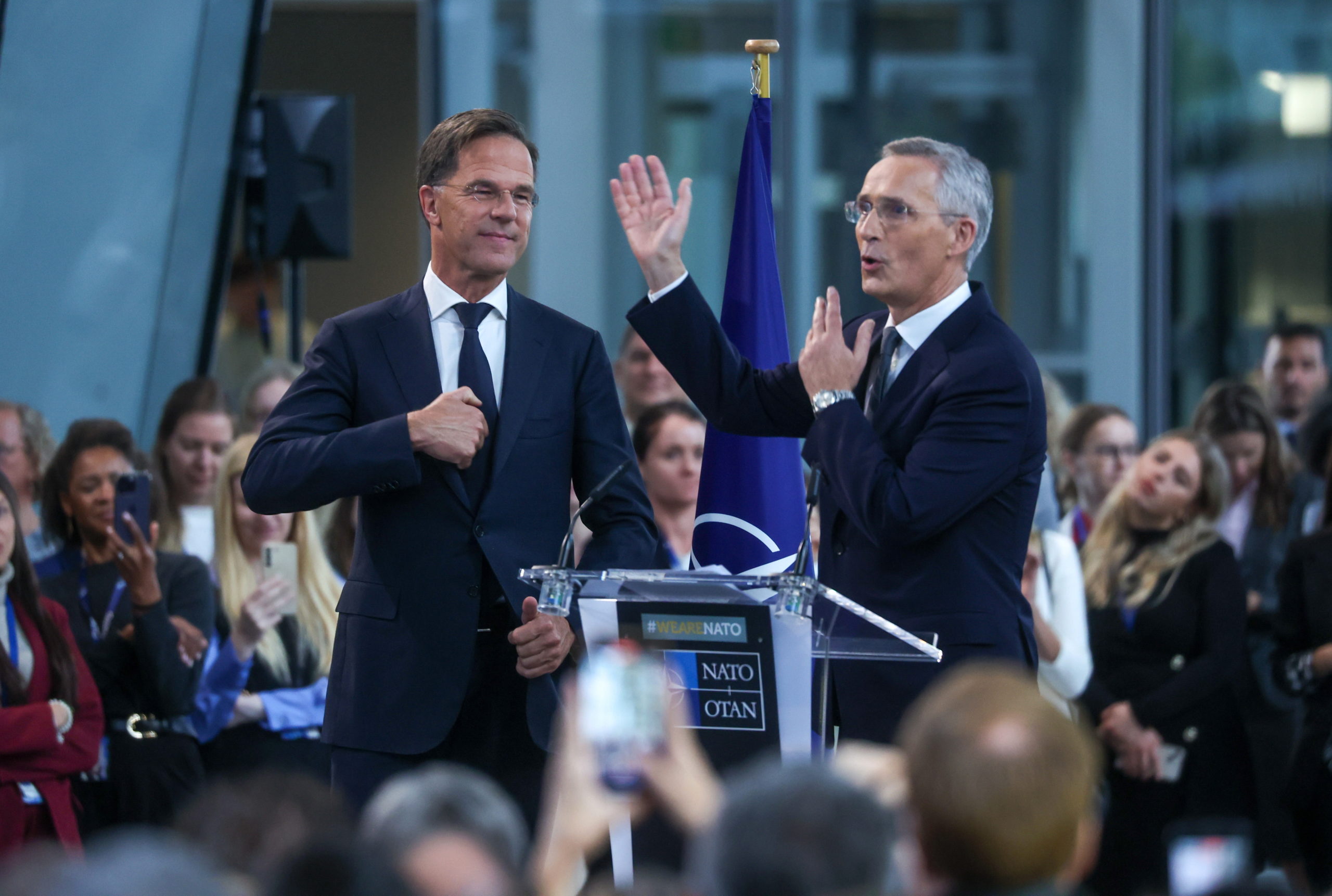 Mark Rutte átvette a NATO-főtitkári megbízatást Brüsszelben