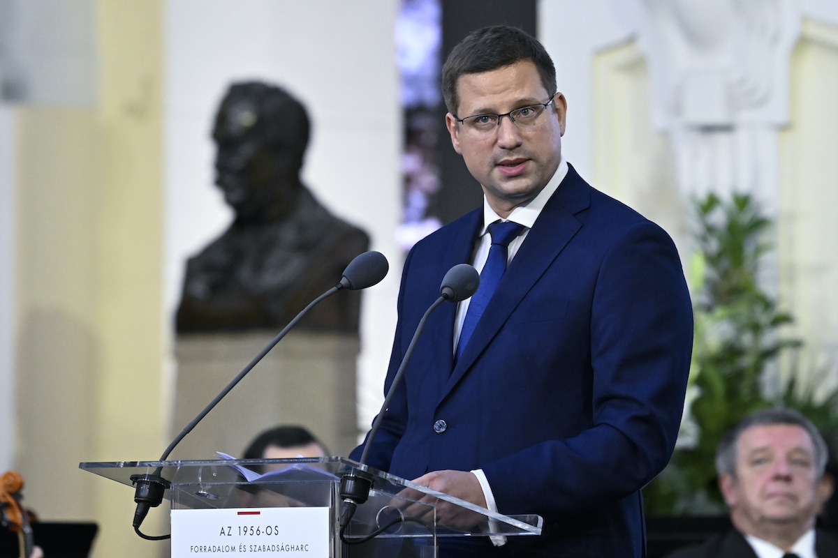 Gulyás Gergely: 1956 legnagyobb tanulsága, hogy a szabadságért érdemes küzdeni