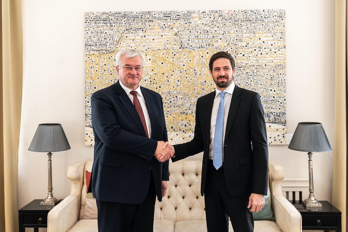 Magyar Levente a magyar-ukrán kapcsolatok fejlesztéséről tárgyalt Kijevben