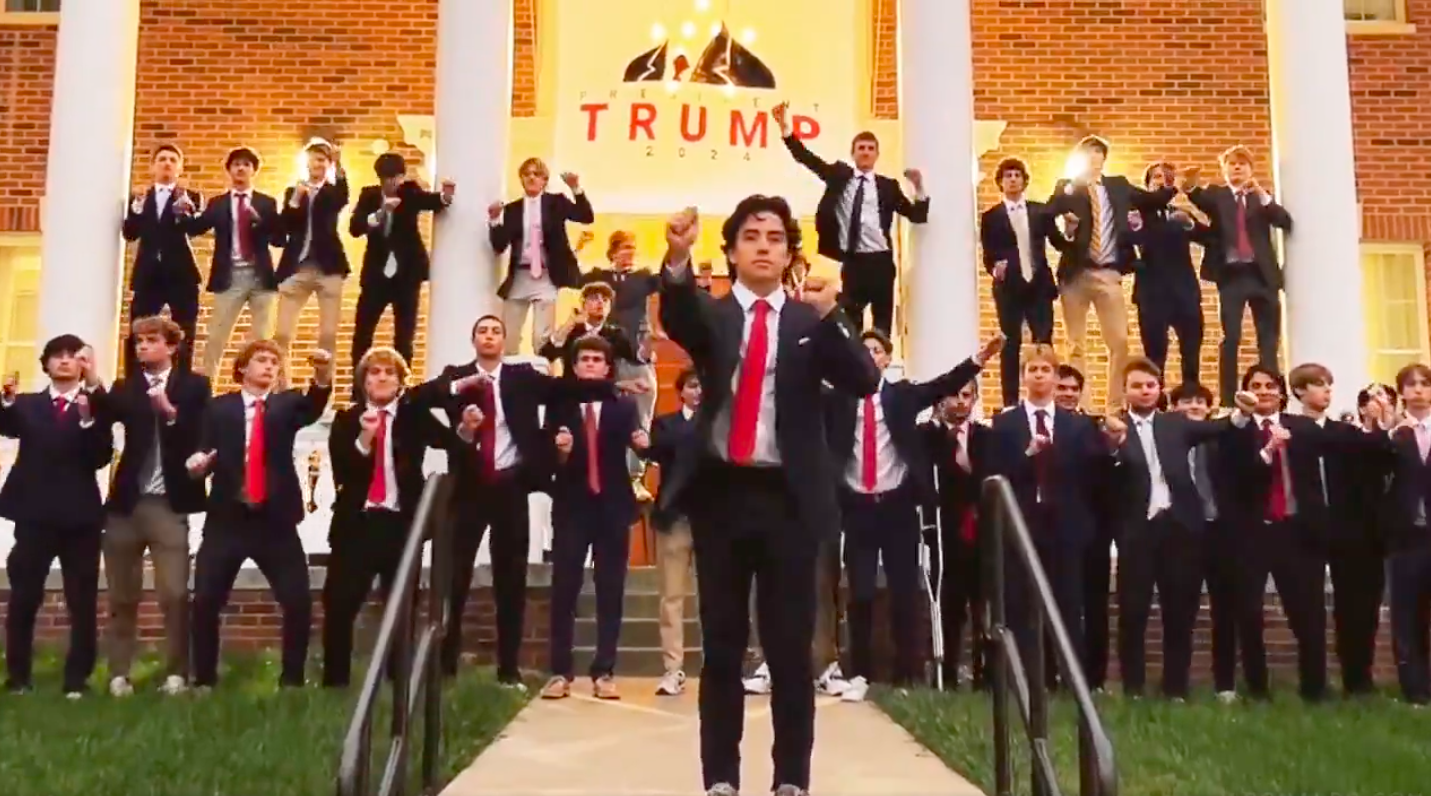 Videó: Felrobbantotta az internetet a „Trump-tánc”