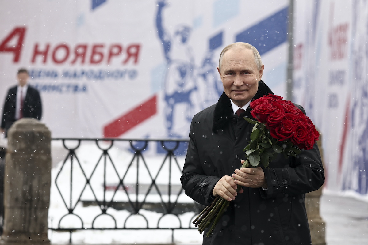 Vlagyimir Putyin a megszállt kurszki területek visszafoglalását ígérte