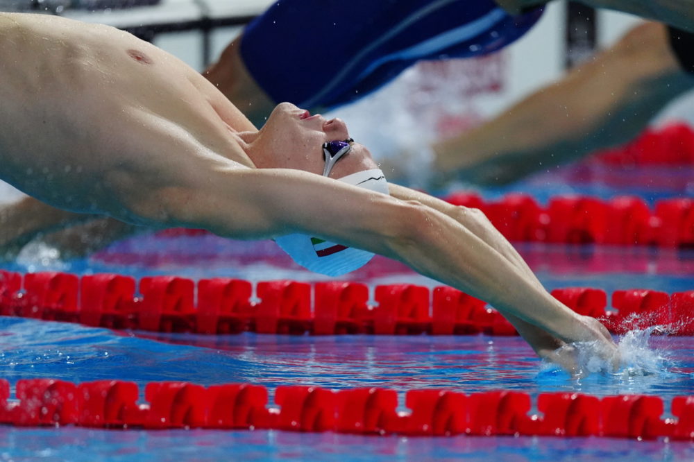 Kós Hubert újabb országos csúccsal döntős 50 méter háton