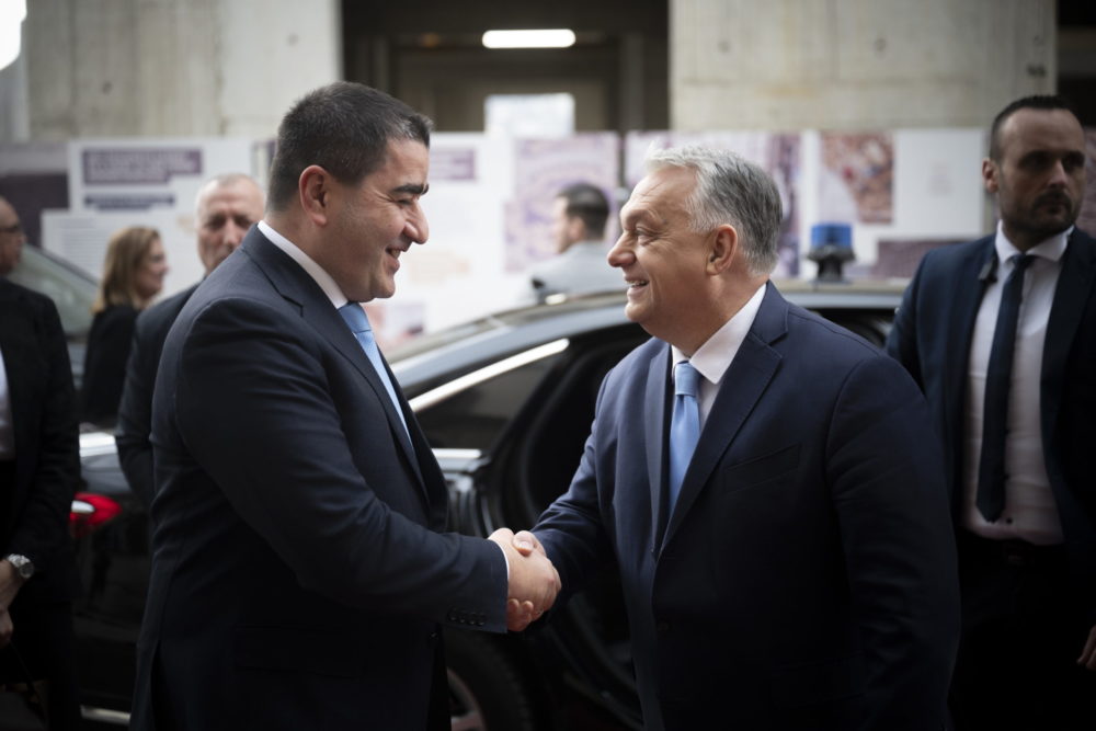 Orbán Viktor: Magyarország szilárdan kiáll Georgia mellett