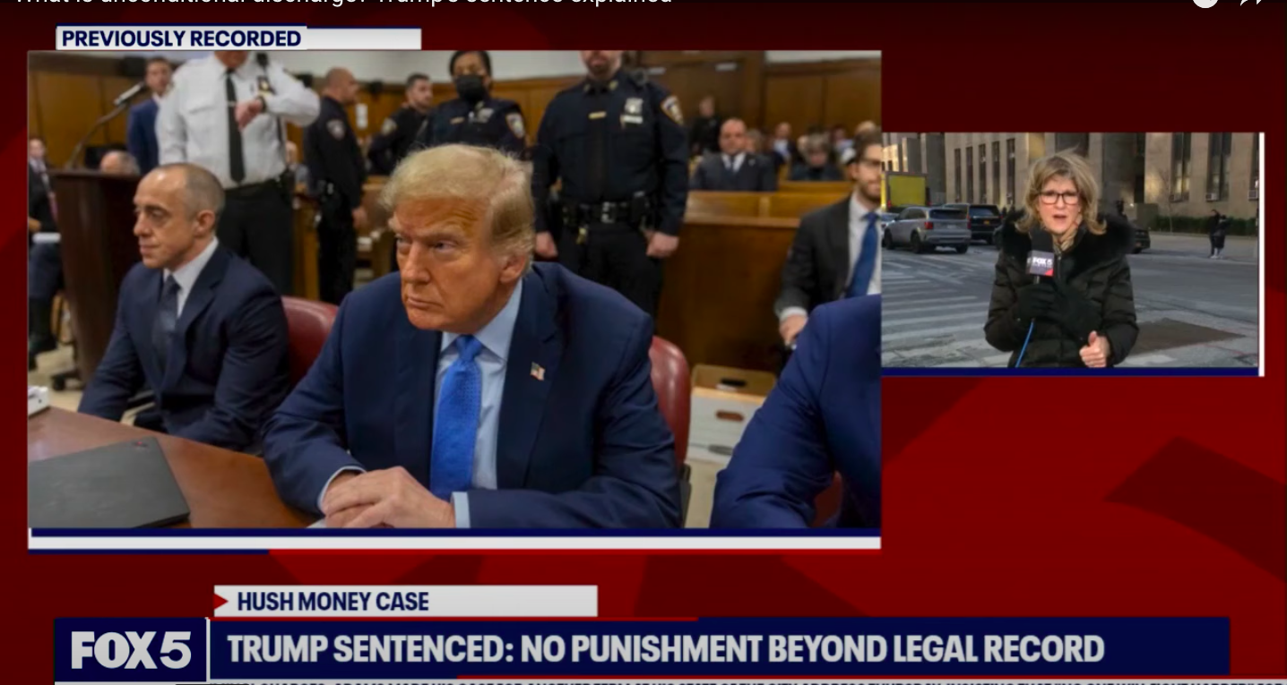 Donald Trumpot bűnösnek találták, de ennél több büntetést nem szabtak ki rá