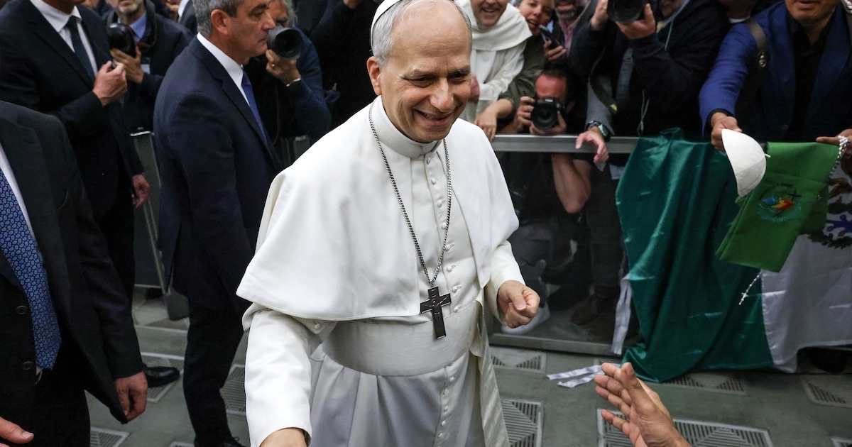 A Békemissziót végzőket dicsérte a pápa