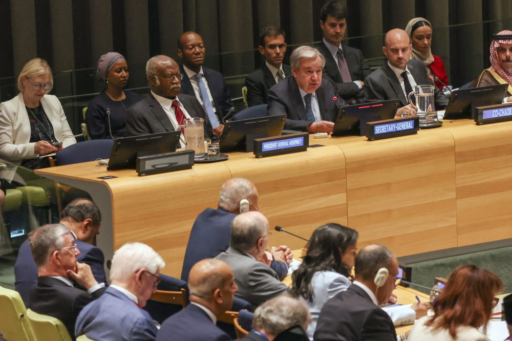 Arabske države pozvale Hamas k razorožitvi za rešitev dveh držav