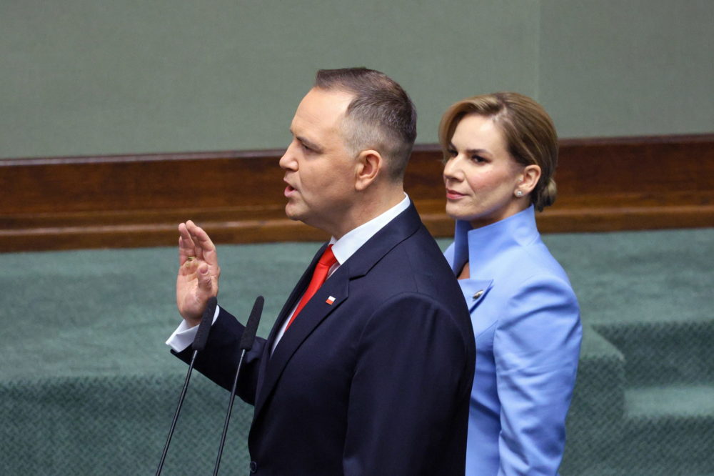 Letette hivatali esküjét az új lengyel államfő