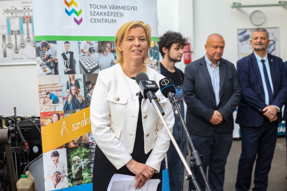 Varga-Bajusz Veronika: Magyarország szakképzési nagyhatalom lesz 2030-ra