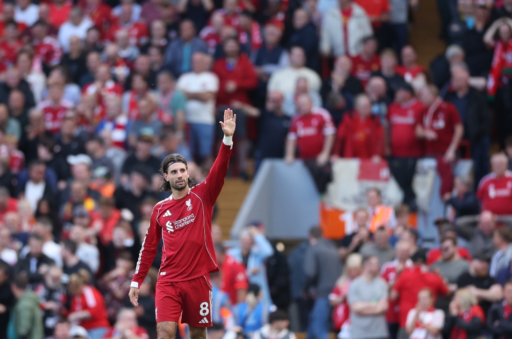 Szoboszlaié a hónap legszebb gólja a Liverpoolnál