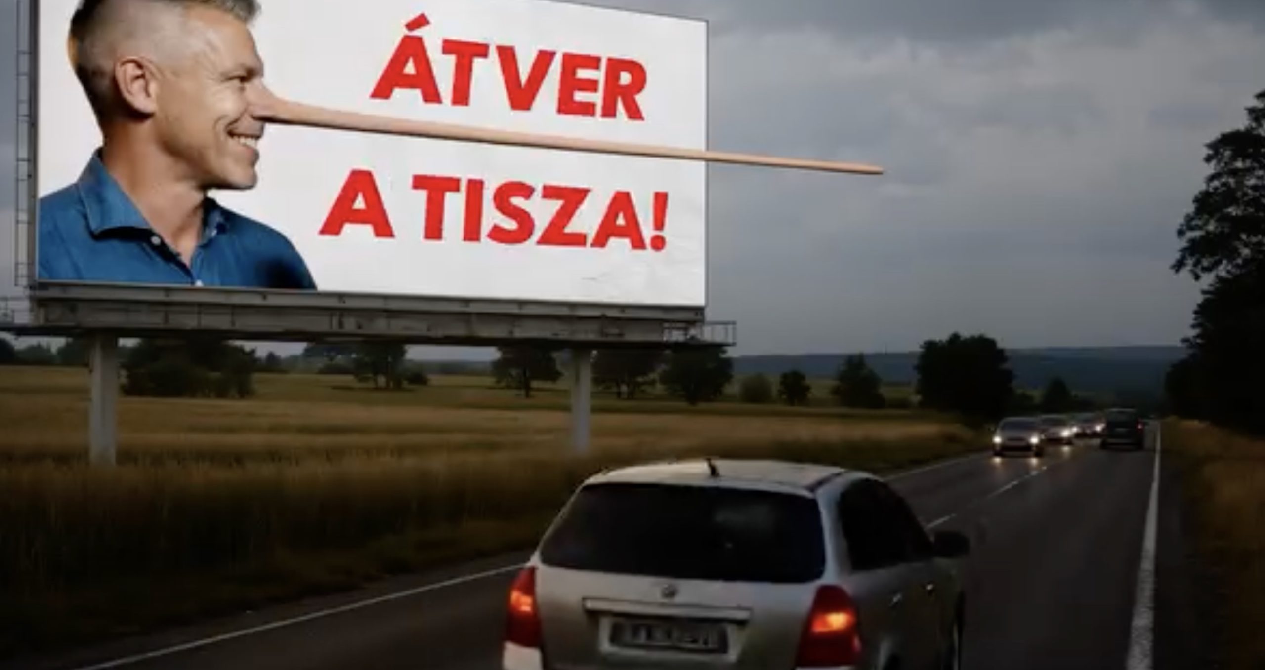 Pinokkióvá változtatták Magyar Pétert (videó)