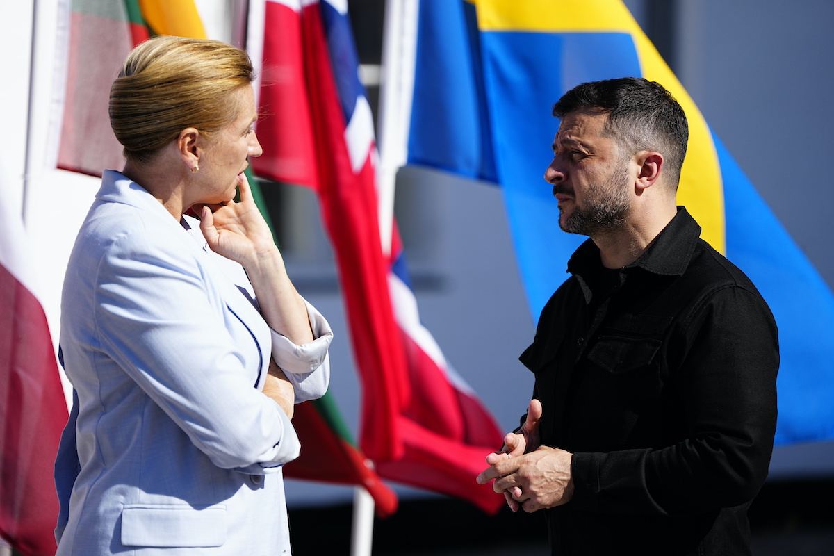 Zelenszkij Dániában lobbizott több fegyverért és nagyobb nyomásgyakorlásért