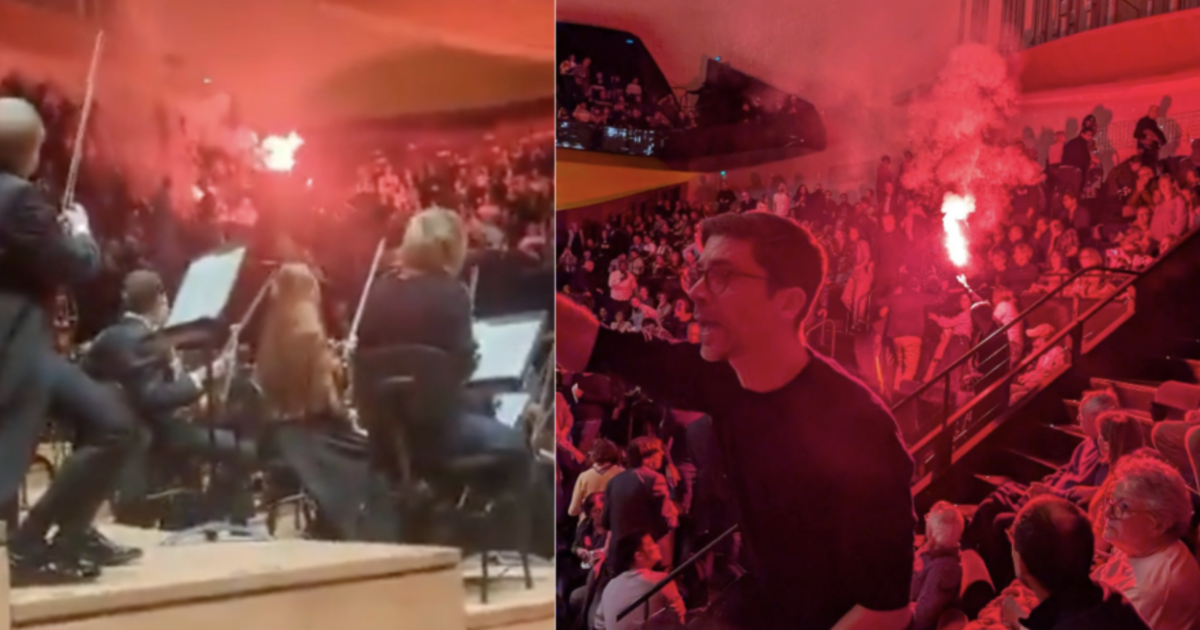 Izrael-ellenes tüntetők gyújtogattak Schiff Andrásék koncertjén