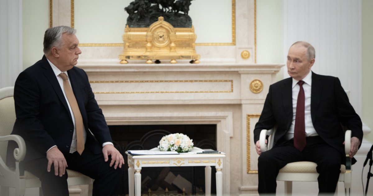 Csaknem négy órán át tárgyalt a Kremlben Vlagyimir Putyin és Orbán Viktor