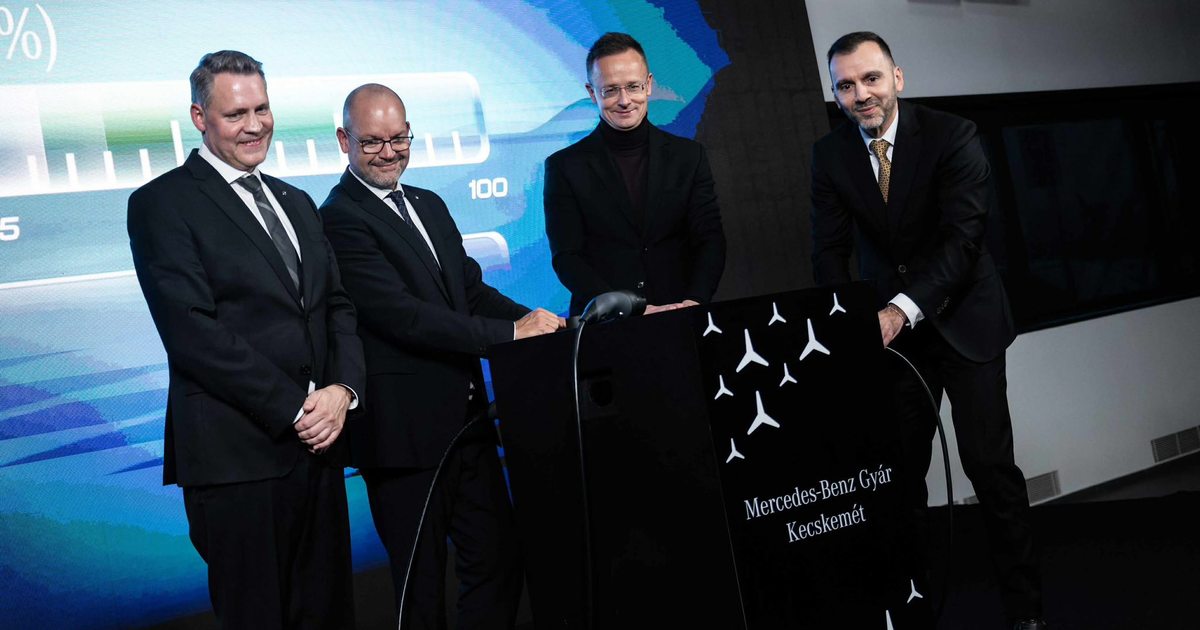 A Mercedes létrehozza első magyarországi kutatás-fejlesztési központját