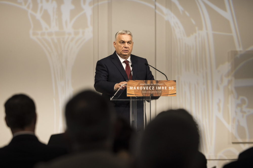 Orbán Viktor: Makovecz Imre nem világnézetet, hanem világészlelést hagyott ránk