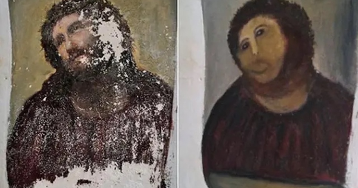 Elhunyt a „majom Krisztus” gúnynéven ismert Jézus-képmás restaurátora