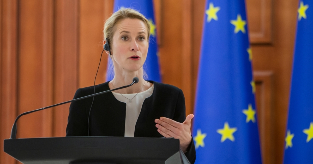 Ez vicces: Kaja Kallas diktálna Moszkának