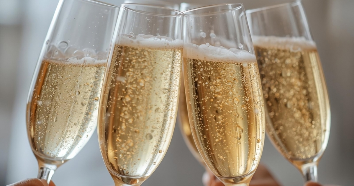 A pezsgő története