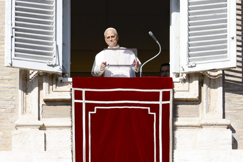 XIV. Leó pápa Szűz Mária közbenjárását kérte a béke megteremtéséért