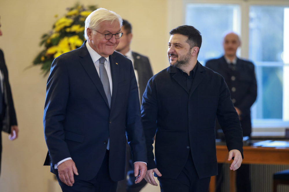 Az ukrán nép iránti szolidaritást hangsúlyozta karácsonyi üzenetében a német államfő