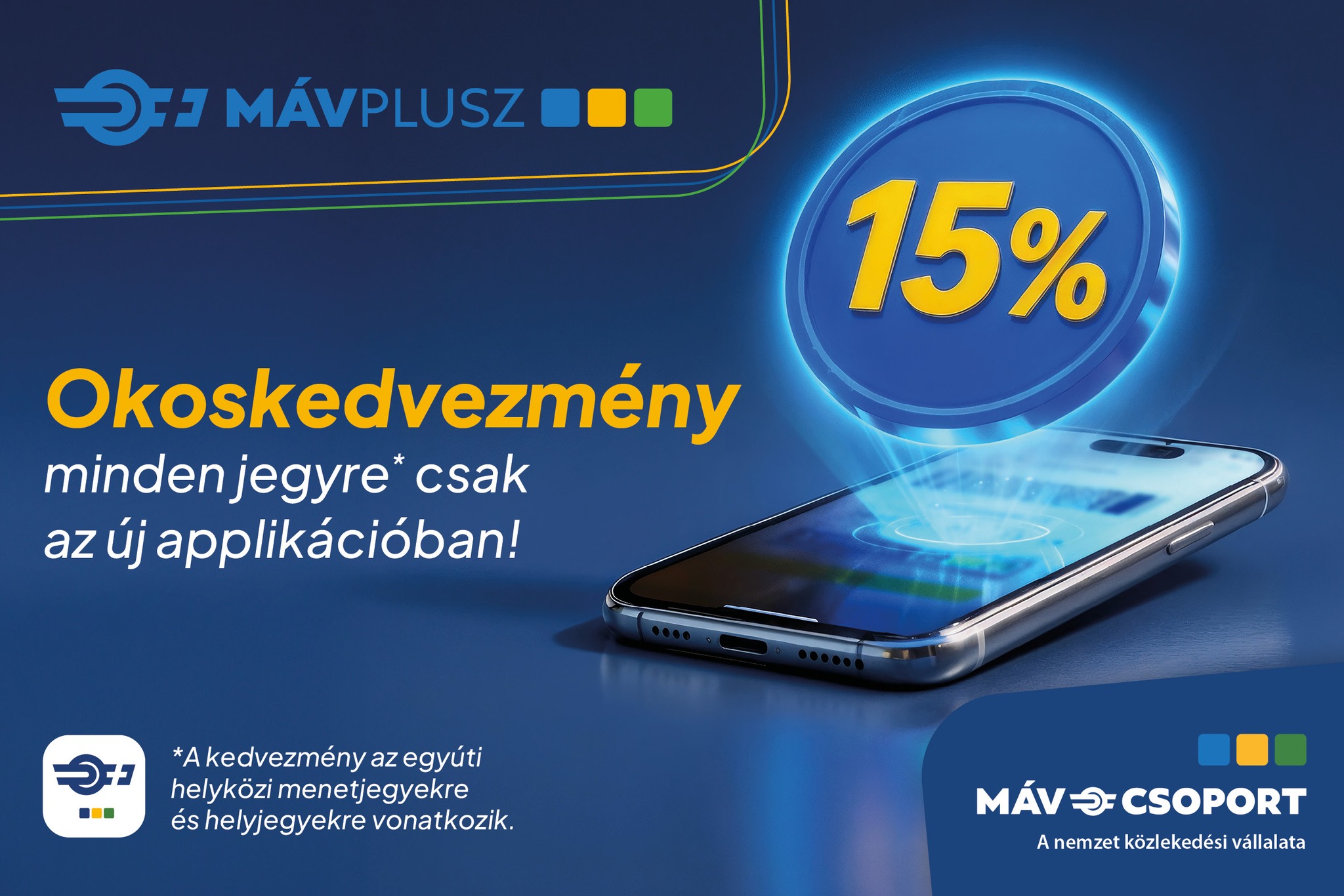 Érkezik az okoskedvezmény a MÁV utasainak