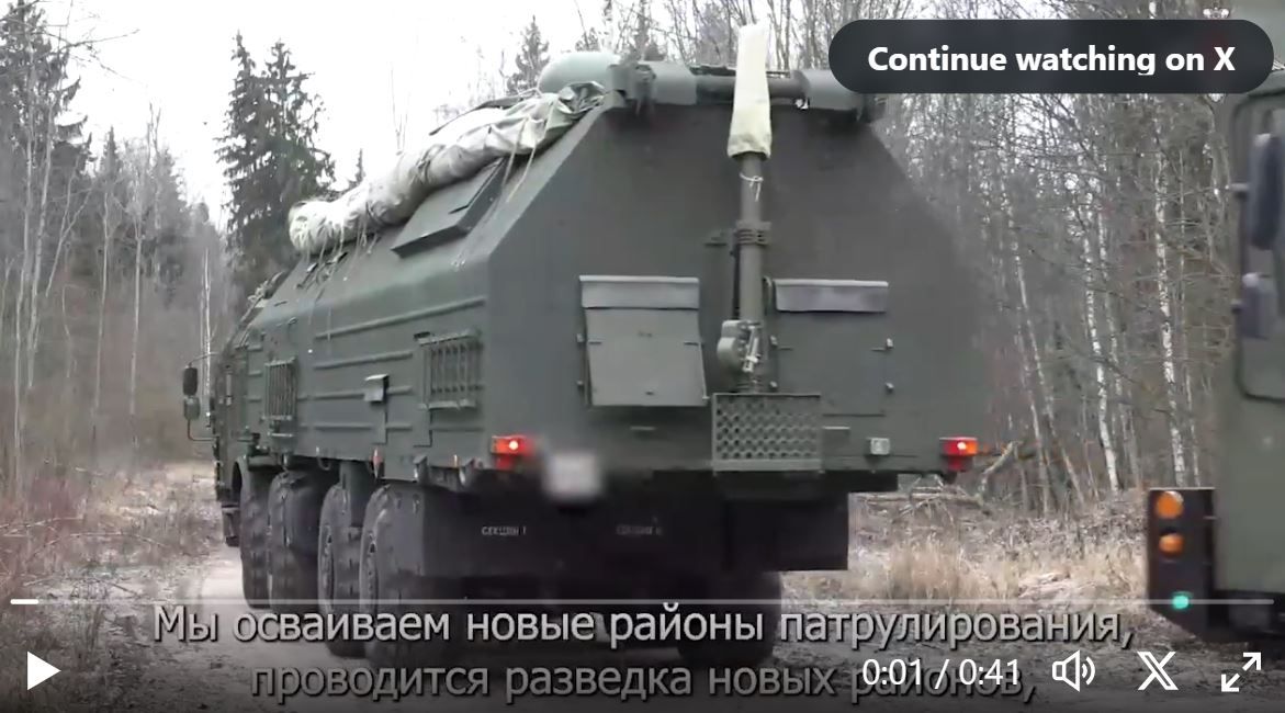 Videó: Oroszország először közölt felvételeket az Oresnyik rakétakomplexumról