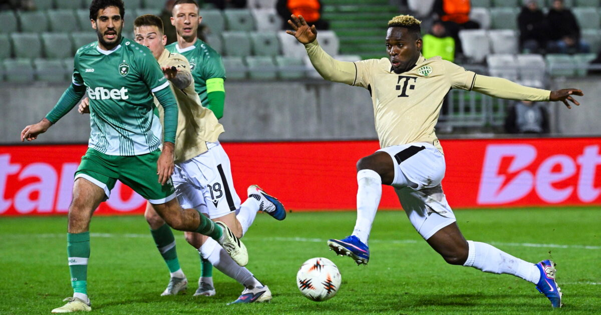 Több helyzete ellenére hátrányban a Fradi