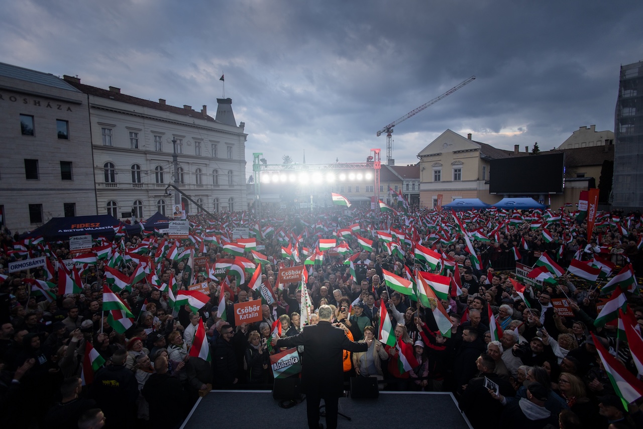 Orbán Viktor Miskolcon: A Fidesz az egyetlen erő, ami megvédheti Magyarországot