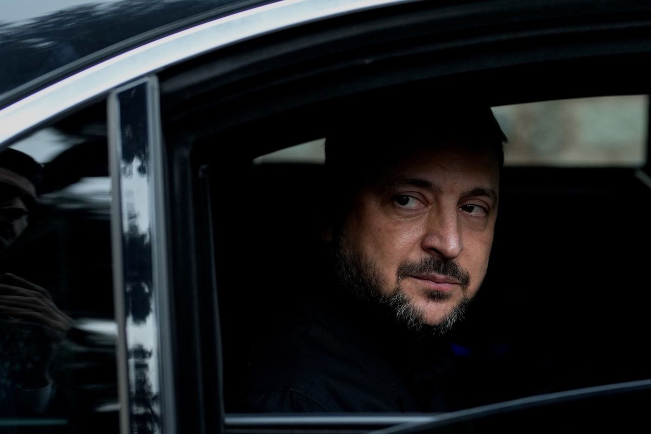 Szíriában tárgyalt Volodimir Zelenszkij