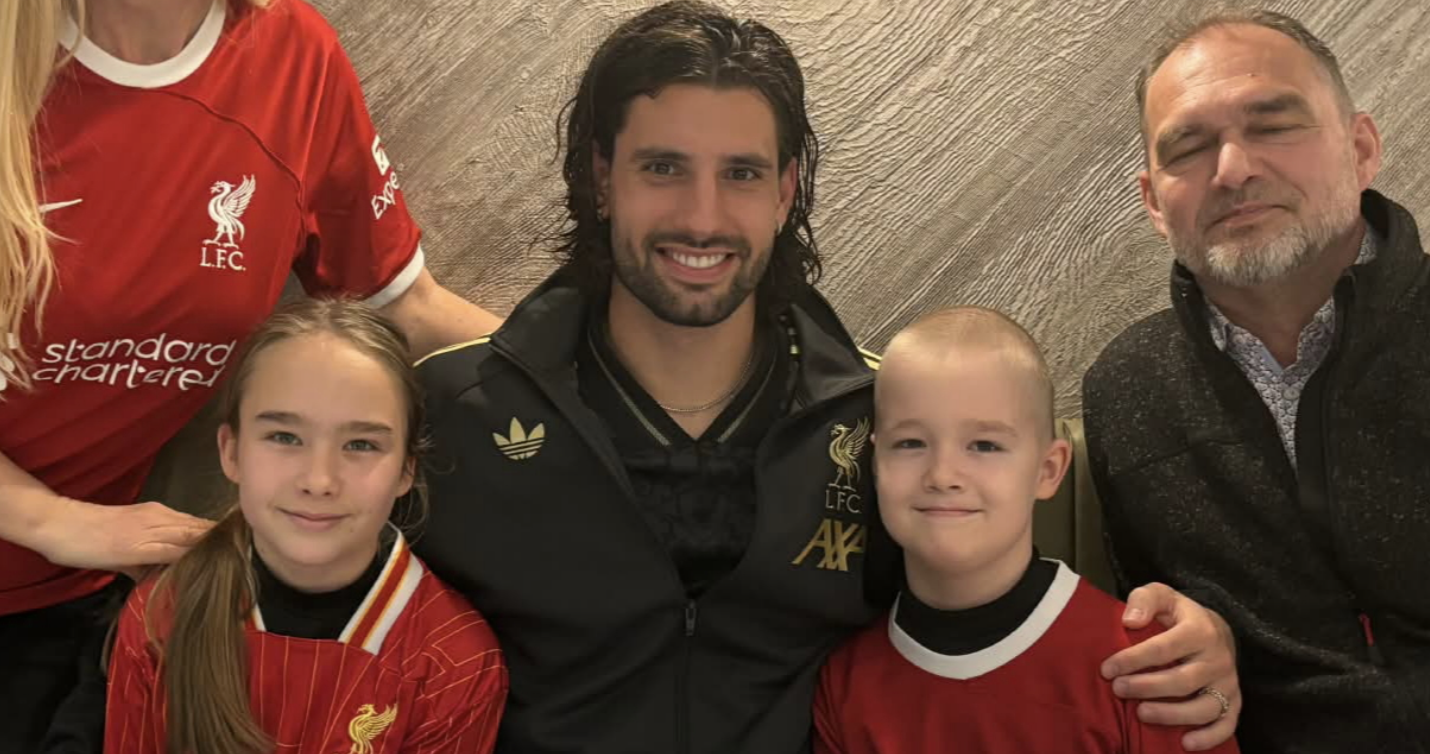 Szoboszlai súlyosan beteg magyar kisfiú álmát váltotta valóra Liverpoolban