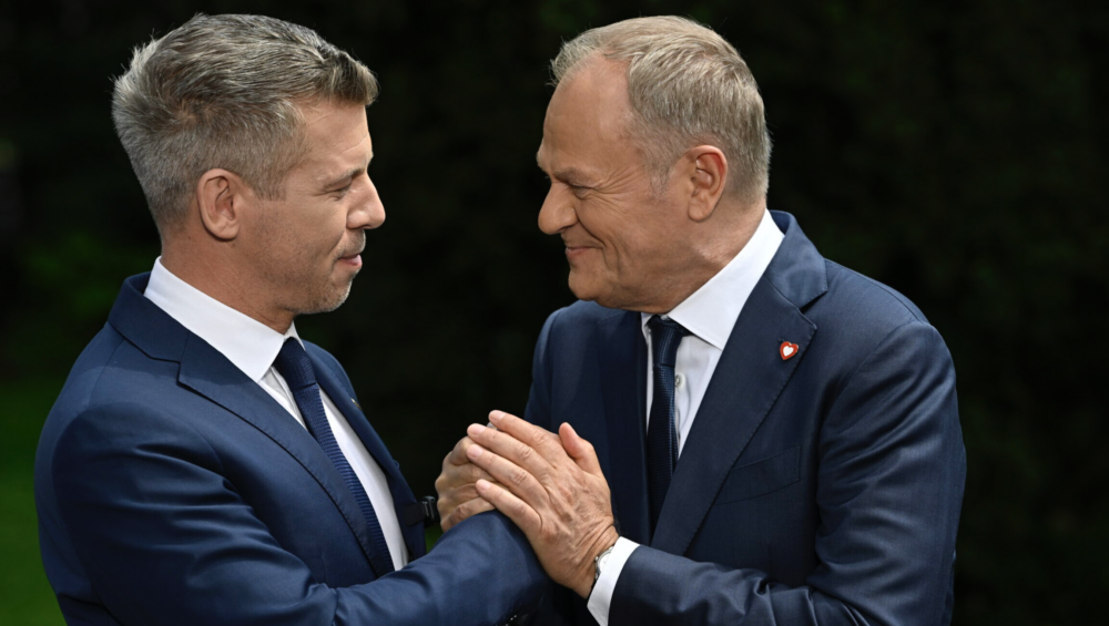 Hatalmas tüntetés volt Tusk ellen Varsóban (videó!)