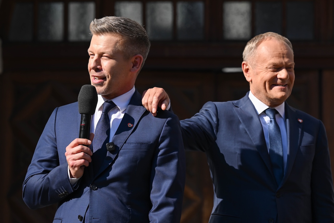 Lengyel újságíró: Magyar Péter szinte egy az egyben Donald Tusk másolata