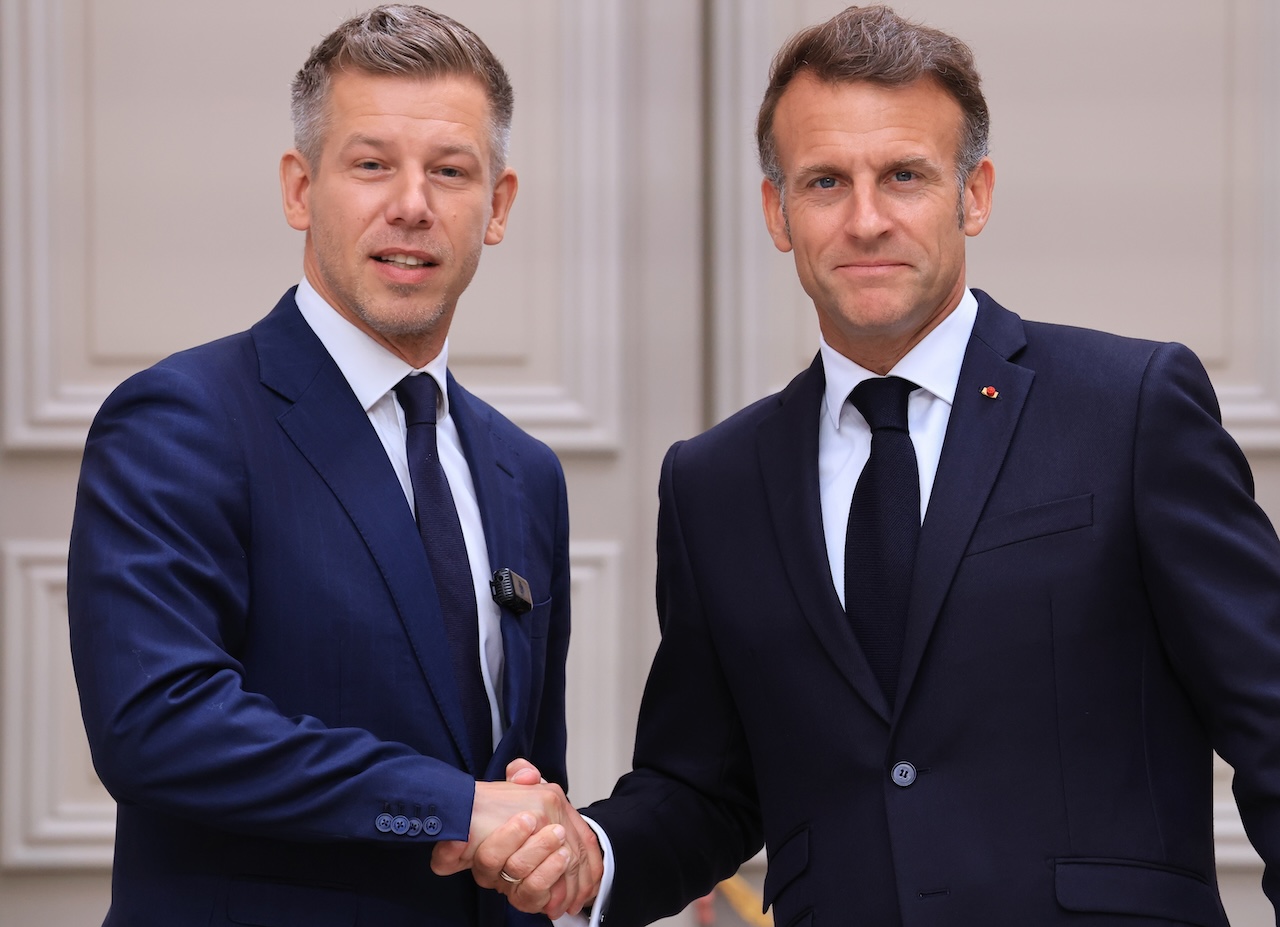 Magyar Péter megállapodott Emmanuel Macronnal